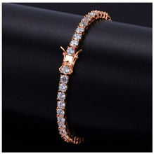 Load image into Gallery viewer, ROCK 4MM One Row Tennis Bracelet | 960545
