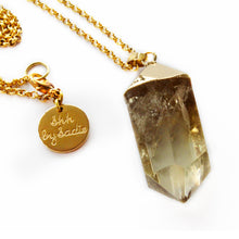 Load image into Gallery viewer, Glow Necklace - Crystal Quartz / Rose Quartz / Amethyst
