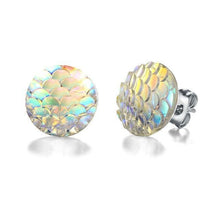 Load image into Gallery viewer, Mermaid Stud Earrings
